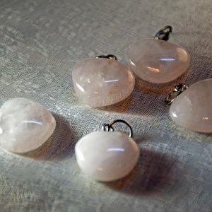 Rose Quartz Hearts (Small)