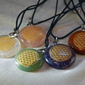Crystal pendent with Tree of Life