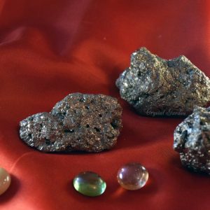 pyrite chunks raw