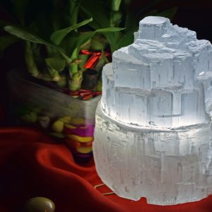 selenite lamp