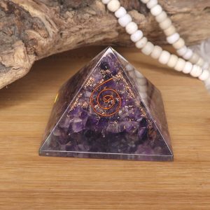 amethyst orgone pyramid